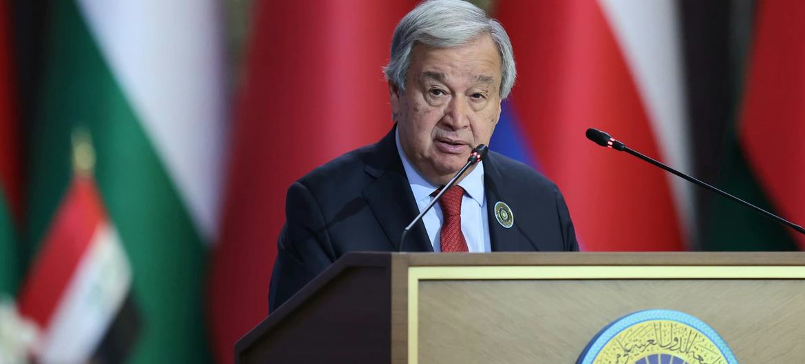 À Bagdad, le chef de l’ONU demande un cessez-le-feu « sur le champ » à Gaza À Bagdad, le chef de l’ONU demande un cessez-le-feu « sur le champ » à Gaza