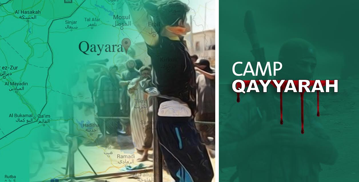 Des fosses communes à l'intérieur d'un camp militaire, à Bakarah (Irak) Des fosses communes à l'intérieur d'un camp militaire, à Bakarah (Irak)