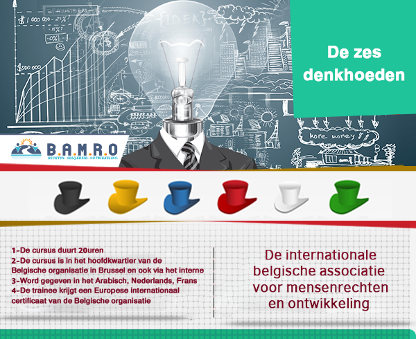 De zes denkhoeden 22.03.2023 De zes denkhoeden 22.03.2023