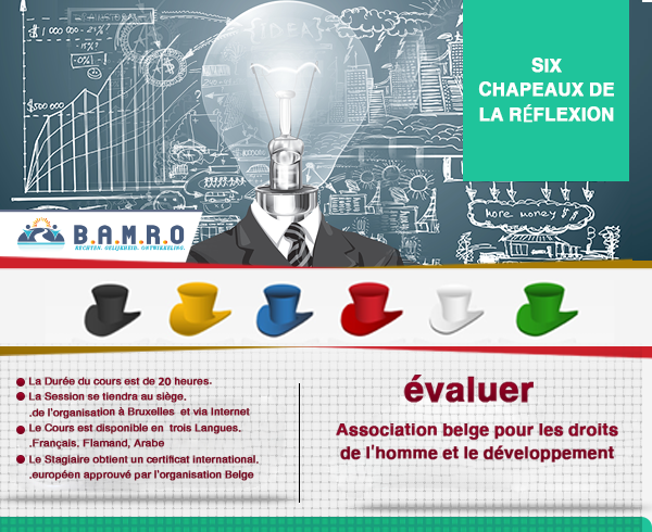 Six chapeaux de la réflexion 04.05.2023 Six chapeaux de la réflexion 04.05.2023